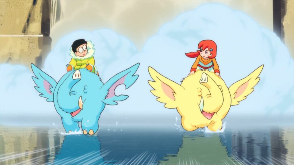 空飛ぶマンモスという印象ですね
